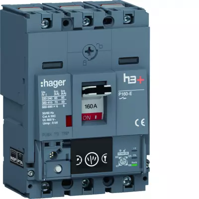 Disj.h3+P160 Ener 3x160A 70kA (HES160NC)