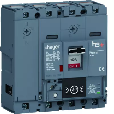 Disj.h3+P160 Ener 4x160A 50kA (HMS161NC)