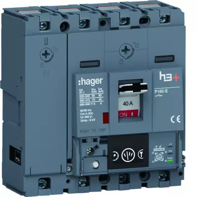 Disj.h3+P160 Ener 4x40A 70kA (HES041NC)