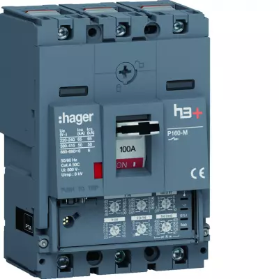 Disj.h3+P160 LSI 3x100A 50kA (HMS100JC)