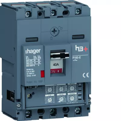 Disj.h3+P160 LSI 3x40A 70kA (HES040JC)