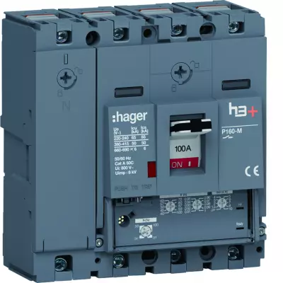 Disj.h3+P160 LSNI 4x100A 50kA (HMS101GC)