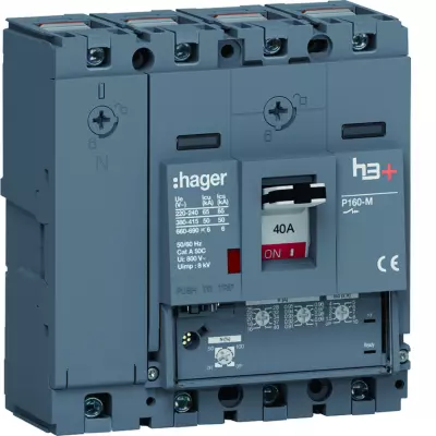 Disj.h3+P160 LSNI 4x40A 50kA (HMS041GC)