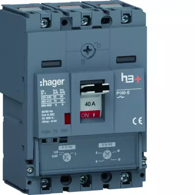 Disj.h3+P160 TM 3x40A 70kA (HES040DC)