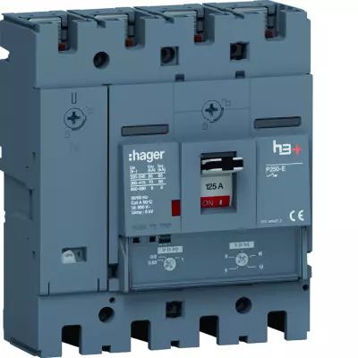 Disj.h3+P250 TM 4x125A 70kA (HET126DR)