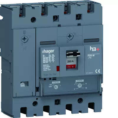 Disj.h3+P250 TM 4x250A 50kA (HMT251DR)