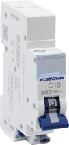 Disjoncteur 1P+N 10A courbe C connexion rapide/rapide 4,5kA NF (20310)