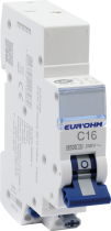Disjoncteur 1P+N 16A courbe C connexion rapide/rapide 4,5kA NF (20316)