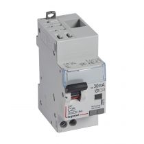 Disjoncteur diff DX³ 4500 - auto/vis -U+N 230V~ 25A -typeAC - 30mA - 6kA -courbe C - 2M (410715)