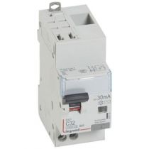 Disjoncteur diff DX³ 4500 - auto/vis -U+N 230V~ 32A -typeAC - 30mA - 6kA -courbe C - 2M (410716)