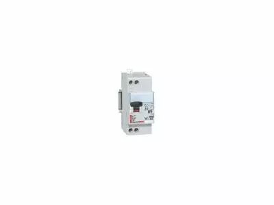 Disjoncteur diff DX� 4500 -vis/auto -U+N 230V~ 25A -typeAC - 300mA - 6kA -courbe C - 2M (410731)