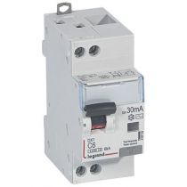 Disjoncteur diff DX³ 4500 -vis/vis-U+N 230V~ 6A - typeAC - 30mA - 6kA - courbe C - 2M (410703)