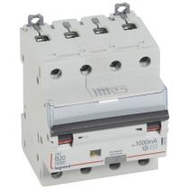 Disjoncteur diff DX³ 6000 -vis- 4P 400V~ -20 A - type AC 1000mA -10kA- courbe B - 4M (411362)