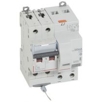 Disjoncteur diff DX³ 6000 -vis-2P-230/400V~-16A -typeAC -300mA-10kA- courbe C - 4 mod (411172)