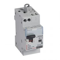 Disjoncteur diff DX³ 6000 -vis/auto-U+N 230V~-25A-typeAC-300mA-10kA courbe C - 2M (410835)