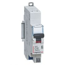 Disjoncteur DNX³ 4500 - auto/auto - U+N 230V~ 10A - 4,5kA - courbe D - 1 mod (406808)