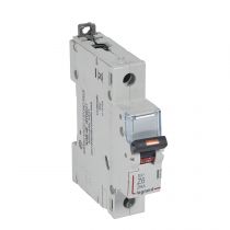 Disjoncteur DX³  25 kA - courbe Z - 1P 230/400V~- 6 A - vis/vis -  1 module (409900)