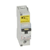 Disjoncteur DX³ 10000-vis/vis-1P-230/400V~-100A-16kA-courbe C - 1,5M (409141)