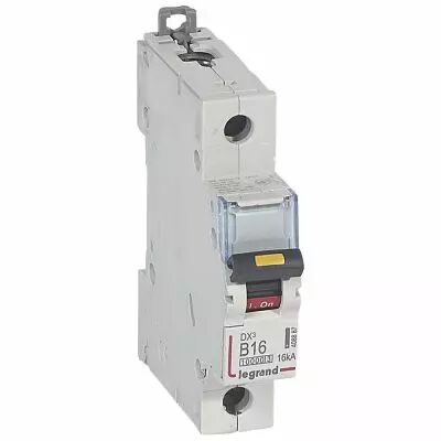 Disjoncteur DX� 10000-vis/vis-1P-230/400V~-16A-16kA-courbe B -1M (408887)