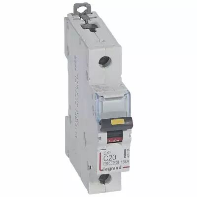 Disjoncteur DX� 10000-vis/vis-1P-230/400V~-20A-16kA-courbe C - 1M (409134)