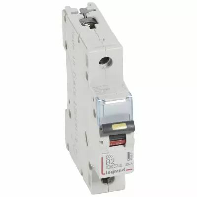Disjoncteur DX� 10000-vis/vis-1P-230/400V~-2A-16kA-courbe B -1M (408881)