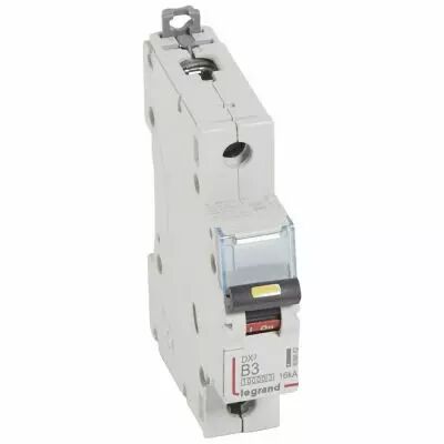 Disjoncteur DX� 10000-vis/vis-1P-230/400V~-3A-16kA-courbe B -1M (408882)