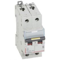 Disjoncteur DX³ 10000-vis/vis-2P-230/400V~-1A-16kA-courbe B - 2M (408952)