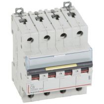 Disjoncteur DX³ 10000-vis/vis-4P-400V~-6A-16kA-courbe C - 4M (409351)