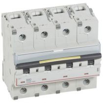 Disjoncteur DX³ 10000-vis/vis-4P-400V~-80A-16kA-courbe B - 6M (409089)