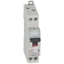 Disjoncteur DX³ 4500 - vis/vis - U+N 230V~ 1A - 6kA - courbe C - 1 mod (406861)