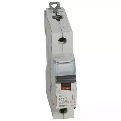 Disjoncteur DX� 6000 - vis/vis - 1P - 230/400V~ - 10A - 10kA - courbe C - 1M (407652)