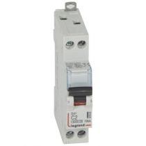 Disjoncteur DX³ 6000 - vis/vis - U+N - 230V~ - 2 A - 10 kA - courbe C - 1M (407693)