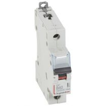 Disjoncteur DX³ 6000 -vis/vis- 1P-230/400V~ -40A-10kA -courbe B - 1M (407421)