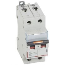 Disjoncteur DX³ MA-vis/vis-2P-230/400V~-12,5A-25kA-magnétique seul - 2M (409871)