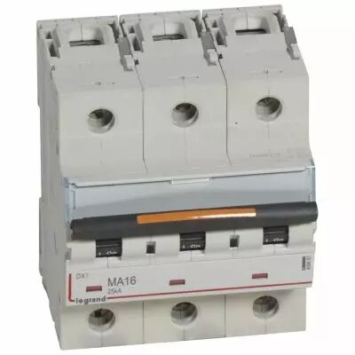 Disjoncteur DX� MA-vis/vis-3P-400V~-16A-25kA-magn�tique seul - 4,5M (409882)