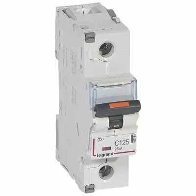 Disjoncteur DX�-vis/vis-1P-230/400V~-125A-25kA-courbe C - 1,5M (409764)