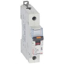 Disjoncteur DX³-vis/vis-1P-230/400V~-25A-25kA-courbe C - 1M (409757)