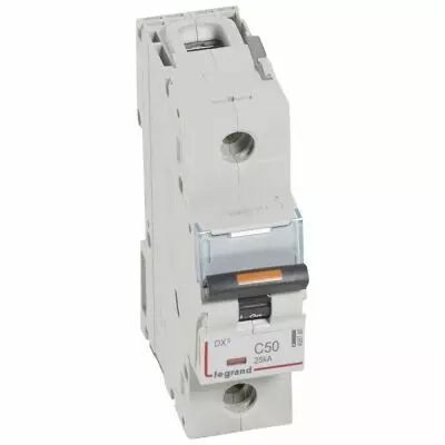 Disjoncteur DX�-vis/vis-1P-230/400V~-50A-25kA-courbe C - 1,5M (409760)