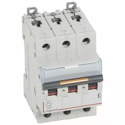 Disjoncteur DX�-vis/vis-3P-400V~-2A-25kA-courbe C - 3M (409778)