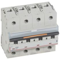 Disjoncteur DX³-vis/vis-4P-400V~-50A-25kA-courbe D - 6M (409851)