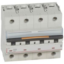 Disjoncteur DX³-vis/vis-4P-400V~-63A-25kA-courbe C - 6M (409800)