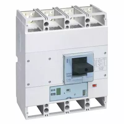 Disjoncteur électronique S2 + unité mesure DPX³ 1600 - Icu 100 kA - 4P - 1000 A (422391) Disjoncteur électronique S2 + unité mesure DPX³ 1600 - Icu 100 kA - 4P - 1000 A (422391)