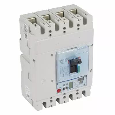 Disjoncteur �lectronique S2 + unit� mesure DPX� 630 - Icu 36 kA - 4P - 250 A (422101)