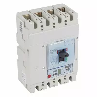 Disjoncteur �lectronique S2 + unit� mesure DPX� 630 - Icu 36 kA - 4P - 400 A (422103)