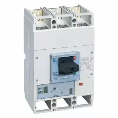 Disjoncteur �lectronique Sg + unit� mesure DPX� 1600 - Icu 50 kA - 3P - 1600 A (422459)