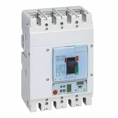 Disjoncteur �lectronique Sg + unit� mesure DPX� 630 - Icu 100 kA - 4P - 250 A (422211)