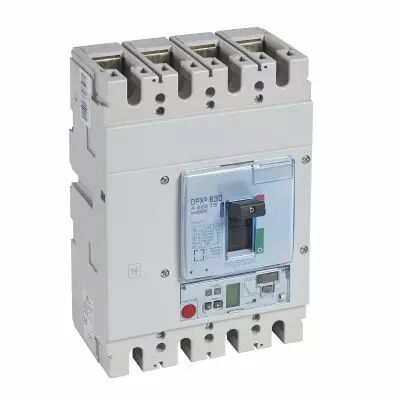 Disjoncteur �lectronique Sg + unit� mesure DPX� 630 - Icu 100 kA - 4P - 630 A (422215)