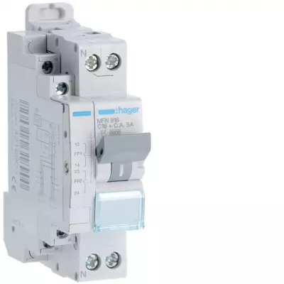 Disjoncteur fil pilote 1P+N 3kA C-16A 1.5 Module (MFN916)