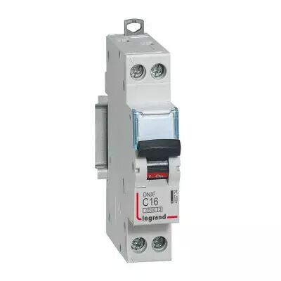 Disjoncteur Legrand 16A � vis U+N - 4,5kA - courbe C (406774)