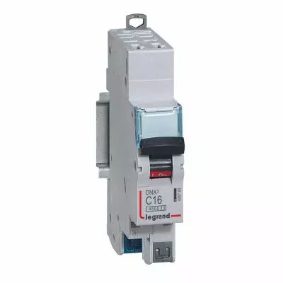 Disjoncteur Legrand 16A auto U+N - 4,5kA - courbe C (406783)